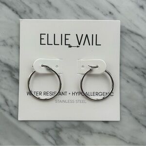 Silver Hoops